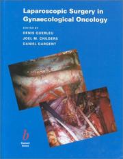 Cover of: Laparoscopic surgery in gynaecological oncology