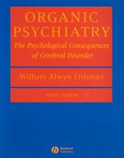 Cover of: Organic Psychiatry by William A. Lishman