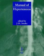 Cover of: Manual of hypertension