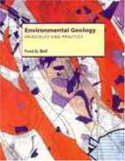 Cover of: Environmental geology: principles and practice