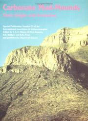 Cover of: Carbonate mud-mounds by edited by C.L.V. Monty ... [et al.].