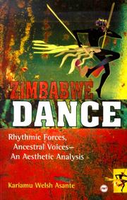 Cover of: Zimbabwe dance by Kariamu Welsh-Asante