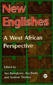 Cover of: New Englishes: a West African perspective
