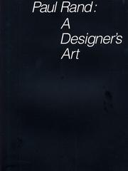 Cover of: Paul Rand, a designer's art.