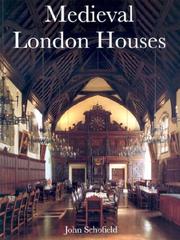 Cover of: Medieval London Houses (Paul Mellon Centre for Studies in Britis)