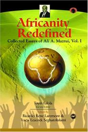 Cover of: Africanity redefined by Ali AlʼAmin Mazrui