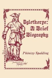 Cover of: Oglethorpe, a brief biography