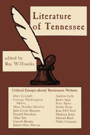 Cover of: Literature of Tennessee | 