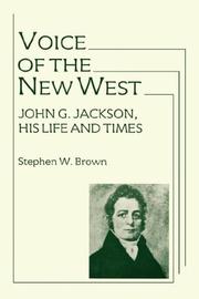 Voice of the new west by Stephen Wayne Brown