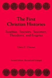 The first Christian histories by Glenn F. Chesnut