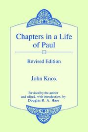 Cover of: Chapters in a Life of Paul by John Knox