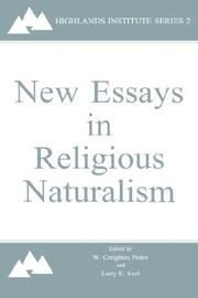 Cover of: New essays in religious naturalism