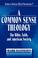 Cover of: A common sense theology