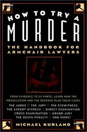 Cover of How to try a murder