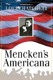 Mencken's Americana by Louis Hatchett