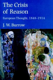 Cover of: The crisis of reason by J. W. Burrow