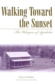 Walking toward the sunset by Wayne Winkler