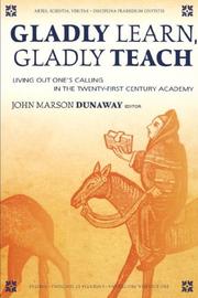 Cover of: Gladly Learn, Gladly Teach by 