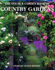 Cover of: The House & Garden Book of Country Gardens (House & Garden)
