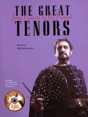 Cover of: The great tenors: from Caruso to Pavarotti