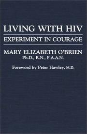 Cover of: Living with HIV: experiment in courage