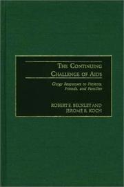 Cover of: The Continuing Challenge of AIDS: Clergy Responses to Patients, Friends, and Families