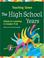 Cover of: Teaching Green -- the High School Years