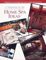 Cover of: A portfolio of home spa ideas. by 