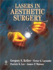 Cover of: Lasers in Aesthetic Surgery
