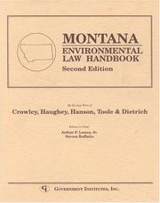 Montana environmental law handbook