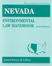Cover of: Nevada environmental law handbook