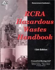 Cover of: RCRA hazardous wastes handbook