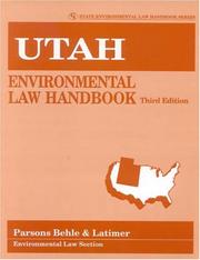 Utah Environmental Law Handbook