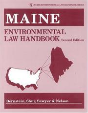 Maine environmental law handbook by Jeffrey A. Thaler