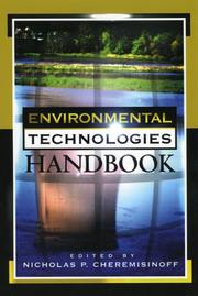 Cover of: Environmental Technologies Handbook