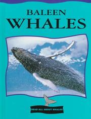 Cover of: Baleen whales