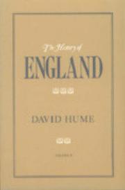 Cover of: History of England (Vol. II) by David Hume