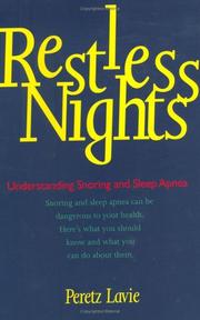 Cover of: Restless Nights: Understanding Snoring and Sleep Apnea