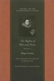 Cover of: The Rights of War and Peace (Natural Law and Enlightenment Classics)