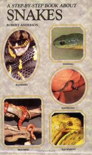 Cover of: A step-by-step book about snakes