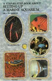 Cover of: A step-by-step book about setting up a marine aquarium by C. W. Emmens