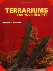 Cover of: Terrariums for your new pet | Mervin F. Roberts