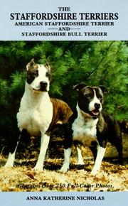 Cover of: The Staffordshire terriers