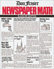 Cover of: Newspaper Math