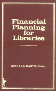 Cover of: Financial planning for libraries