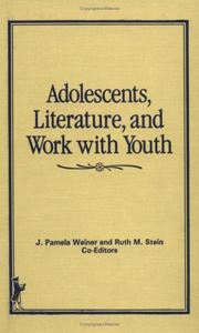 Cover of: Adolescents, literature, and work with youth | 