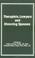 Cover of: Therapists, Lawyers and Divorcing Spouses (Journal of Divorce) (Journal of Divorce)