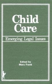 Cover of: Child care by edited by Mary Frank.