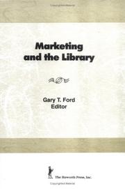 Cover of: Marketing and the library