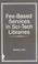 Cover of: Fee-based services in sci-tech libraries